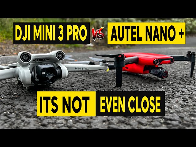 DJI Mini 3 Pro VS Autel Nano+ WIND & CAMERA TEST!