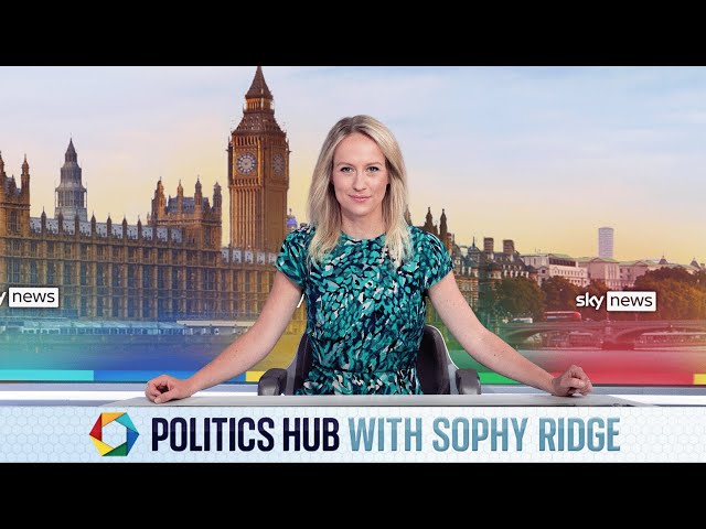 Politics Hub with Sophy Ridge: Diane Abbott 'frightened' after alleged remarks from Tory donor