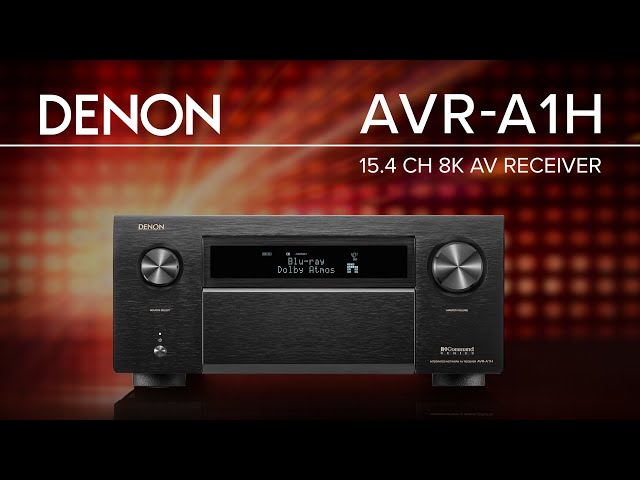 NEW Denon AVR-A1H: The 70lb BEAST Flagship Home Theater Receiver w/ 15 Channels & 4 Sub Outs 🤯