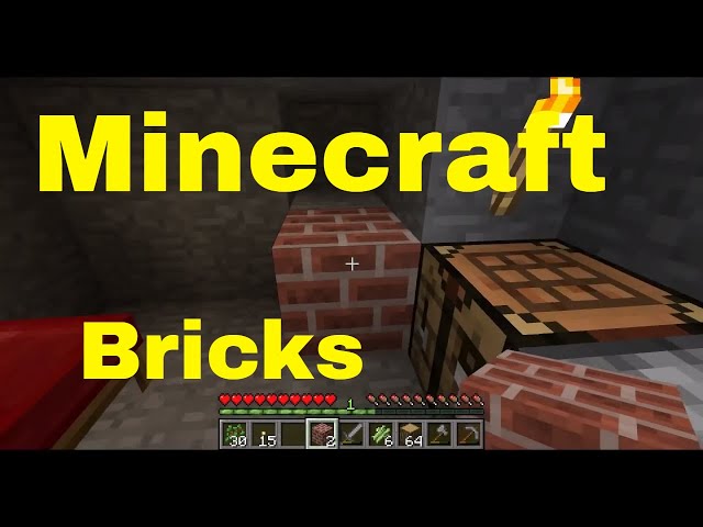 Minecraft: How to Make Clay and Stone Bricks