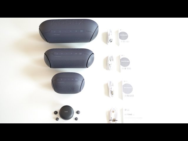 New LG XBOOM GO Bluetooth Speakers (PL2 / PL5 / PL7) Unboxing