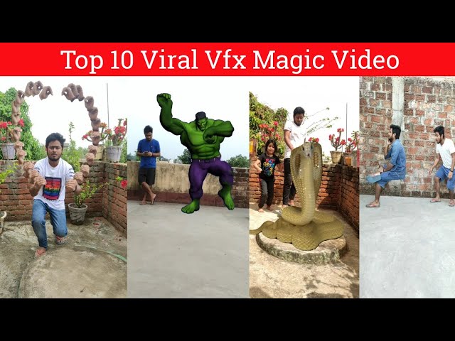 Moj newtrend! Top 10 Viral Vfx video! funny vfx magic video! viral magic video! kinemaster magic