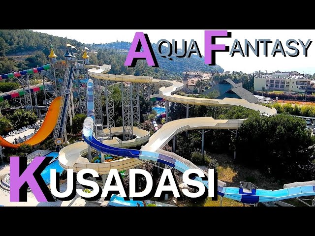 Aqua Fantasy Aquapark | All slides in 5 minutes | TUI Blue Ephesus | Kusadasi | Turkey