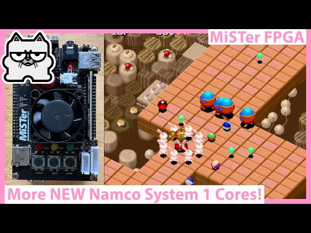 Three MORE New MiSTer FPGA Arcade Cores from Jotego!