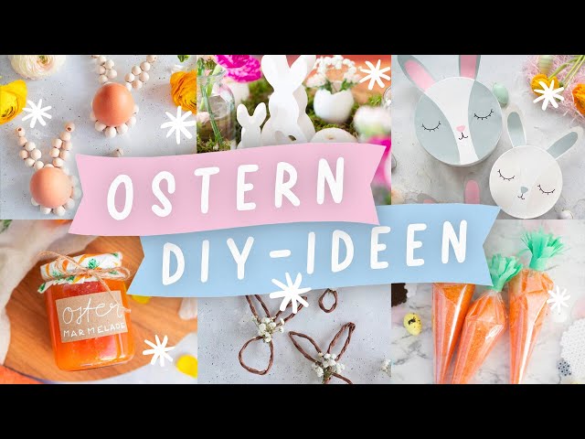 DIY OSTERGESCHENKE 🐥einfache & schnelle Geschenkideen und Deko für Ostern 2024 | TRYTRYTRY