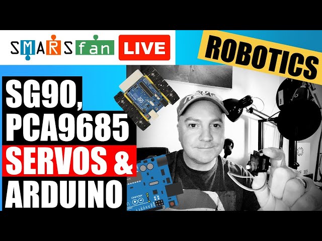 SMARS SG90 Servos, PCA9685 & Arduino - Programming Robots