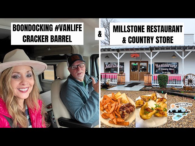 Boondocking in our Winnebago Travato | Millstone Restaurant & Country Store | Camping in the Smokies