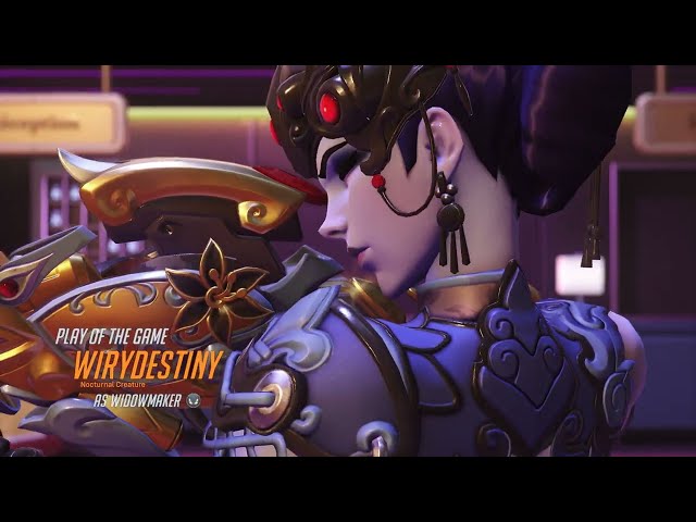 Getting back into the "swing" of things! (OVERWATCH 2 Widow POTG)