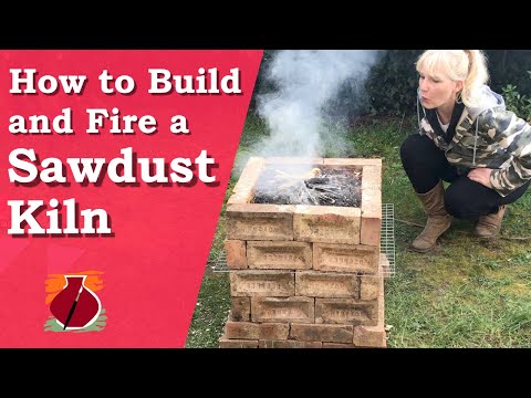 Building and Firing a Sawdust Kiln