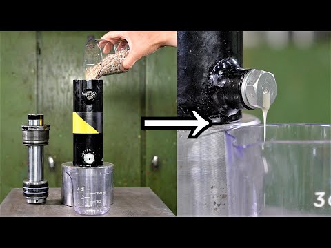 How to Make Sunflower Oil With Hydraulic Press?