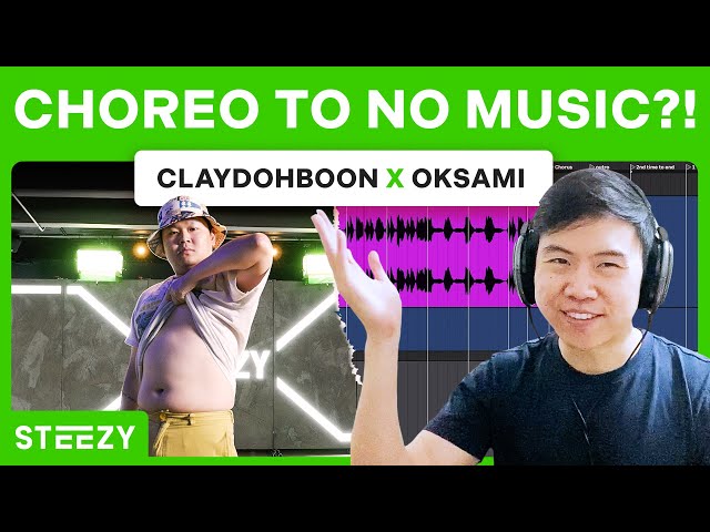 Making A Beat From Dance Moves – Ft. Claydohboon & Oksami | STEEZY.CO