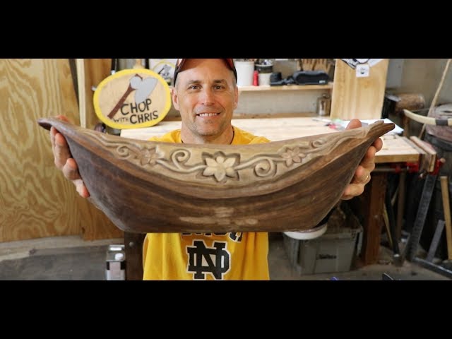 60 Seconds Of Joy:  Bowl Carving