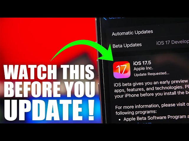 iOS 17.5 - Everything You NEED to Know Before You UPDATE!