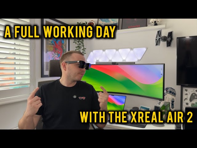 A full working day with the XREAL Air 2 Glasses