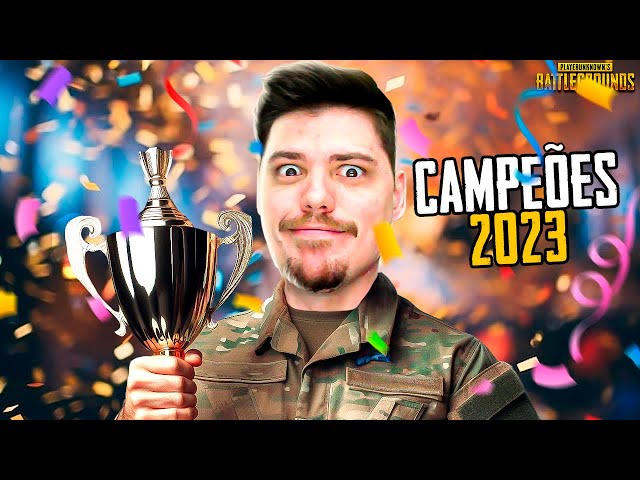 JOGUEI O ÚLTIMO CAMPEONATO DE PUBG EM 2023 COM MEU TIME E FOMOS CAMPEÕES!!