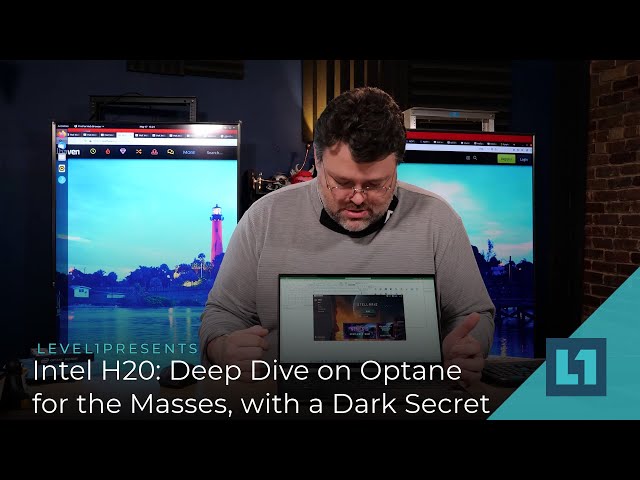 Intel H20: Deep Dive on Optane for the Masses, with a Dark Secret