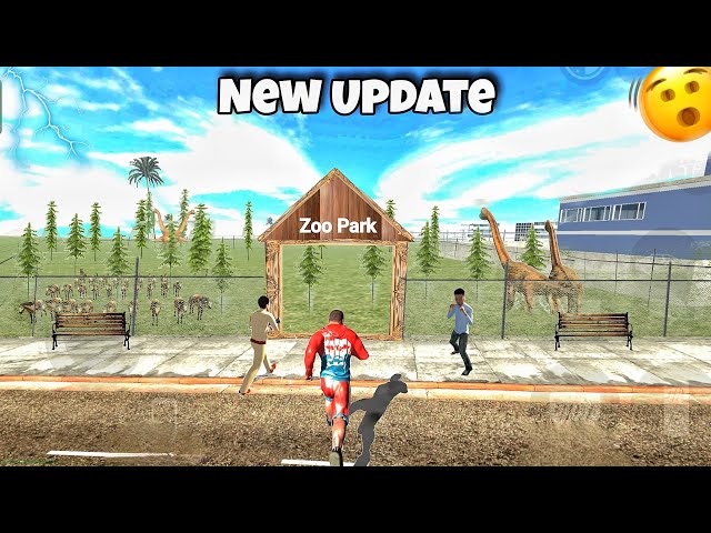NEW UPDATE EXPLORED SECRET ZOO PARK IN INDIAN BIKES DRIVING 3D 🏞️