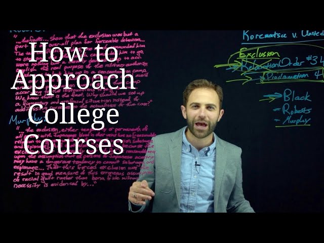 How to Make College Courses Easy and How *Not* to Practice "Self-Care"