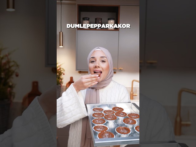 DUMLEPEPPARKAKOR 🤎 Reklam för Sweets by Camilla #shorts #recept #dumlepepparkakor