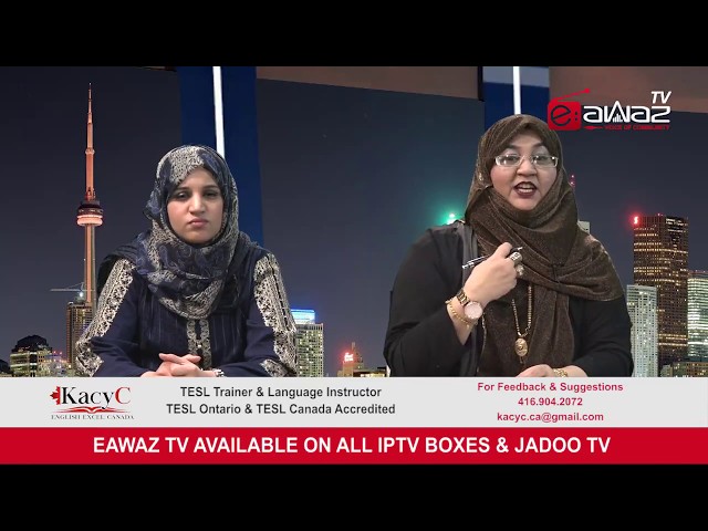 The KacyC Show May 24 2018 - Safyah Malik & Siara Farooq