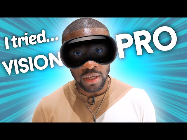 I tried Apple Vision Pro - My First Impressions!