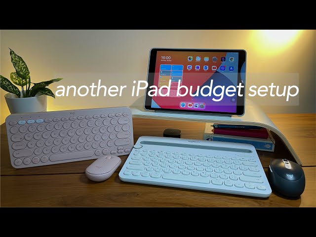 iPad budget setup (Minimalist edition) Logitech K380 + pebble mouse vs. Logitech K480 + M585 mouse