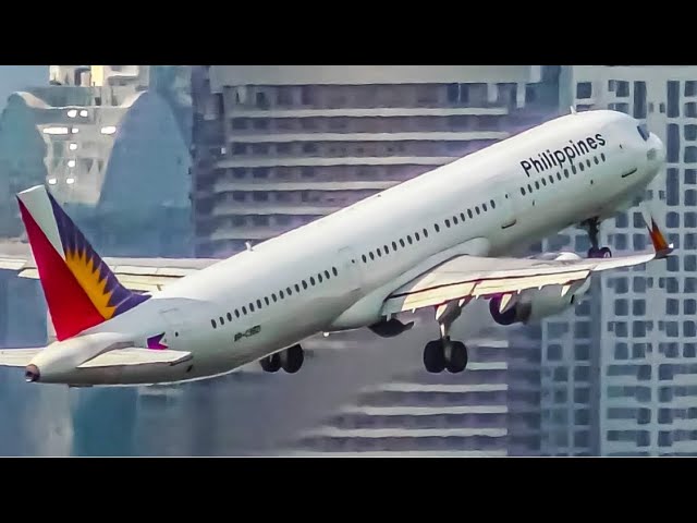 24 AWESOME TAKEOFFS in 20 MINUTES | Manila Airport Plane Spotting | A330 787 A320 777