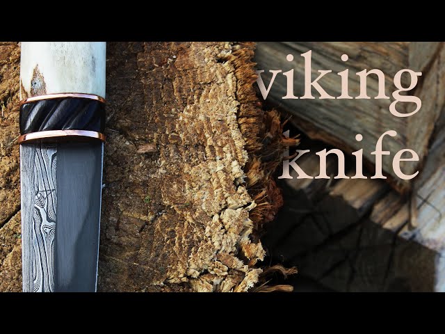 Peaceful Spring Forging - Viking Knife