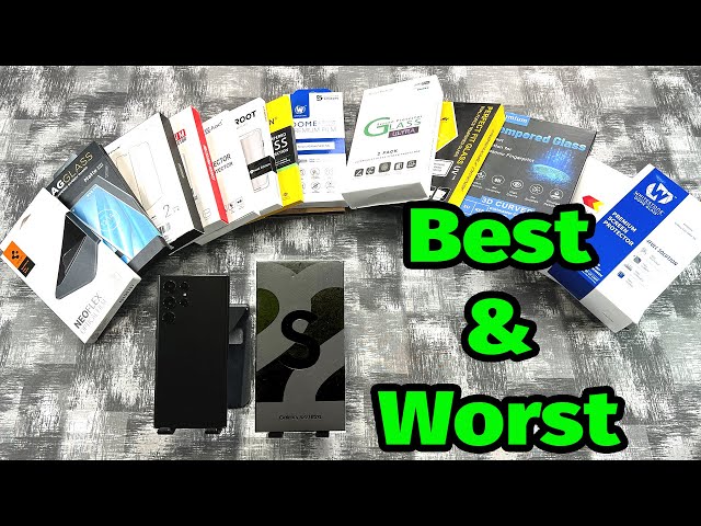 Best And Worst Screen Protectors For Samsung Galaxy S22 Ultra