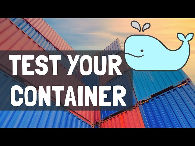 How to test a Docker container in GitLab CI