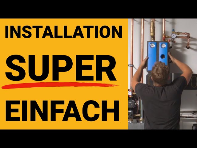 Heizungsinstallation mit SpeedPower3 - Montagevideo