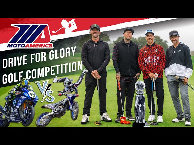 🏌️ Drive For Glory: Motorcycle Road Racing and Freestyle Motocross Riders Tee Off in Epic Showdown