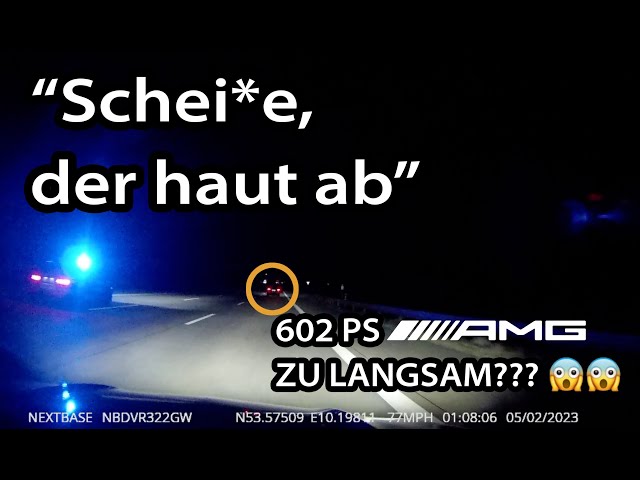 AMG verfolgt Betrunkenen durch Hamburg? Polizei-Großeinsatz