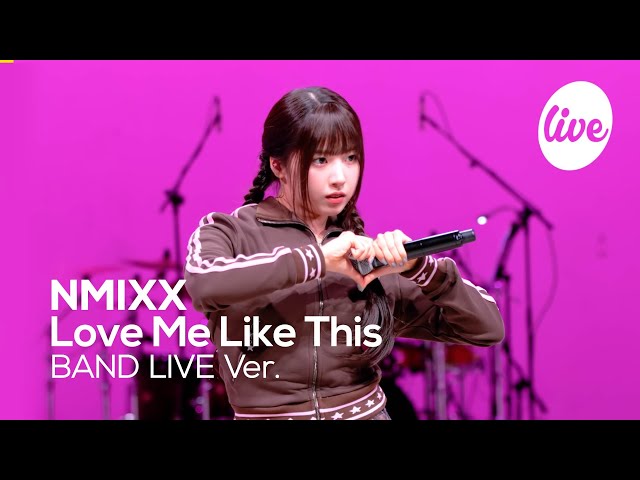 [4K] NMIXX - “Love Me Like This” Band LIVE Concert [it's Live] K-POP live music show
