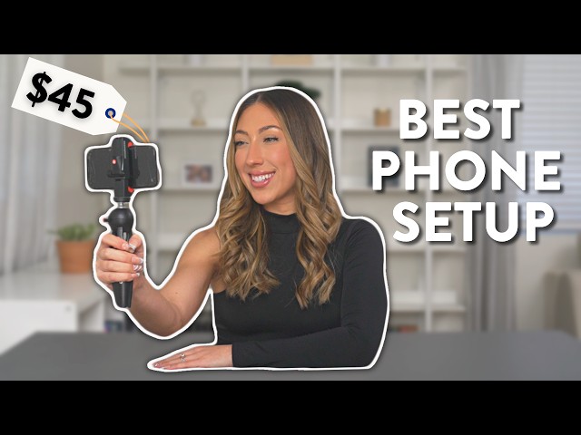 Affordable YOUTUBE GEAR For Beginners (vlog setup options for your phone)