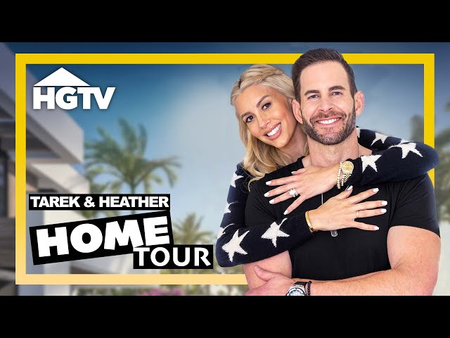 Home Tour: Inside Tarek & Heather Rae El Moussa's Beach House | Flipping El Moussas | HGTV