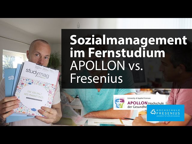 Sozialmanagement im Fernstudium: APOLLON vs. Hochschule Fresenius – Bachelor berufsbegleitend