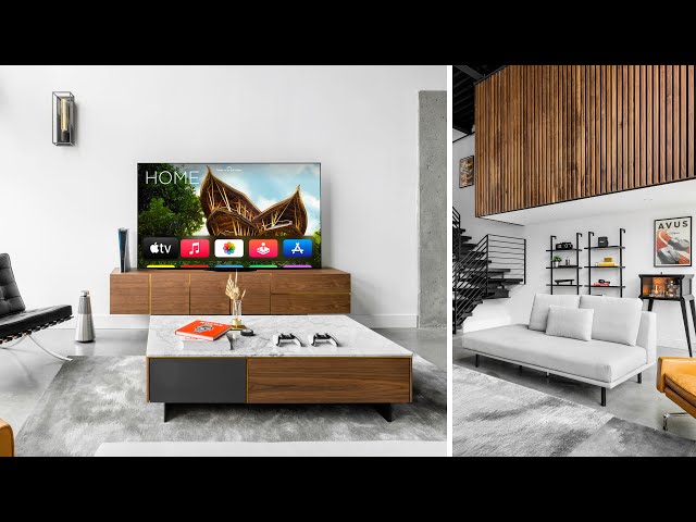 ULTIMATE Modern Living Room Theater Tour 2021!