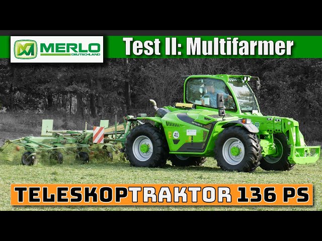 Test II: How much tractor is there in a Multifarmer? (Grass harvest with telehandler)
