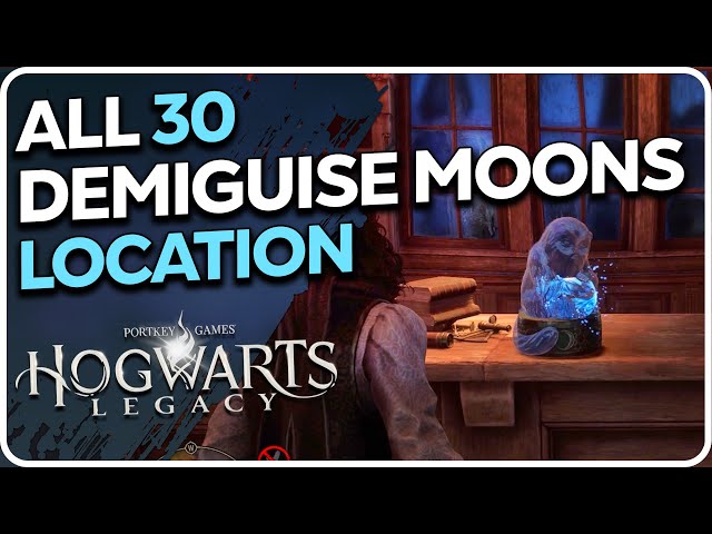 All 30 Demiguise Moons Statues Location Hogwarts Legacy