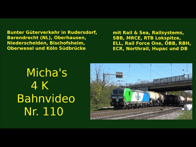 Bunter Güterverkehr in Bischofsheim, Barendrecht, Oberwesel, Oberhausen usw.