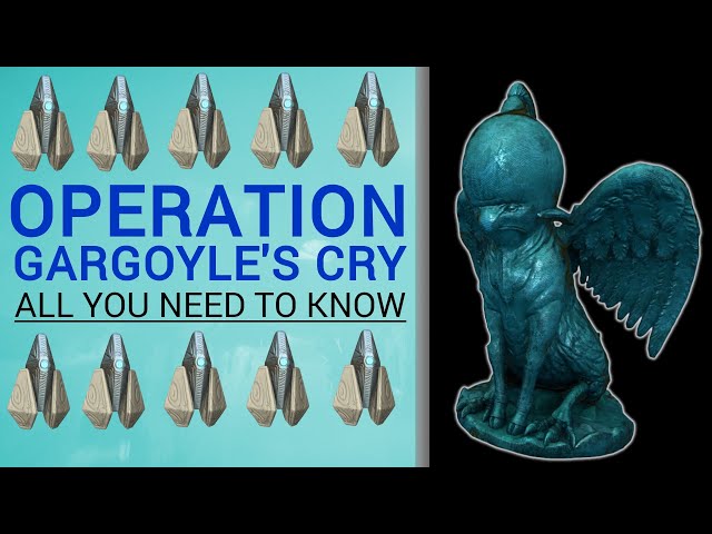 Operation Gargoyle's Cry - Warframe - Grotesque Splinters, Curses & Goodies