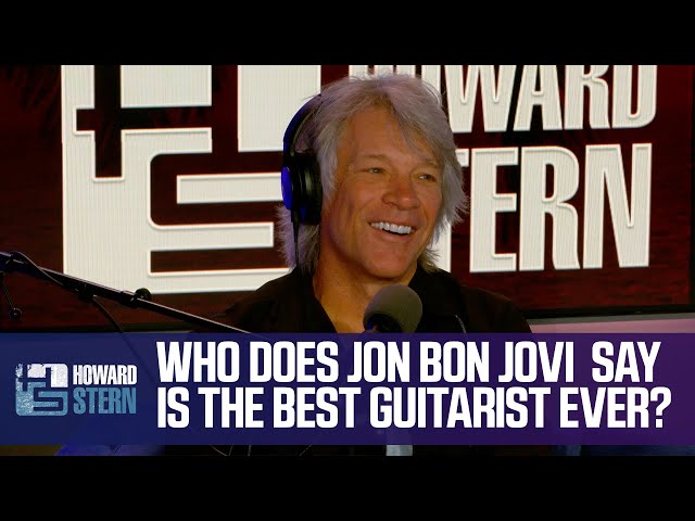 Who Does Jon Bon Jovi Think Was the Greatest Guitarist of All Time?