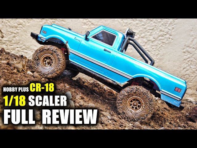 1/18th Scale Crawler - HobbyPlus CR18 - Full In-Depth Review (Rocks, Mud, Dirt, Grass)