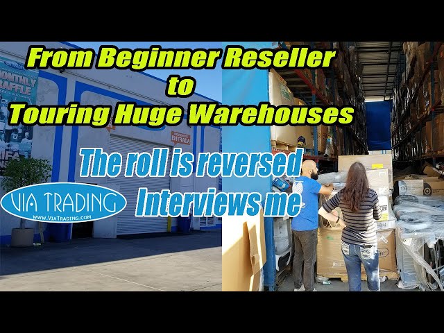 Via trading interviews me -  The roll Is reversed - From beginner to touring huge warehouses -
