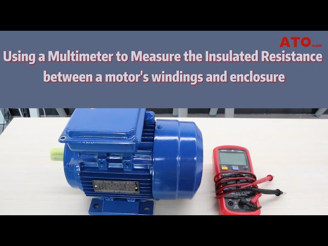 AC Motor Insulation Check - Using a Multimeter