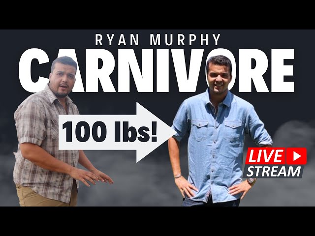 Down 100lbs! Carnivore Ryan's Story LIVE & QA