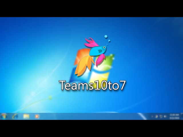 Windows 10 to 7 Mod: Teams10to7