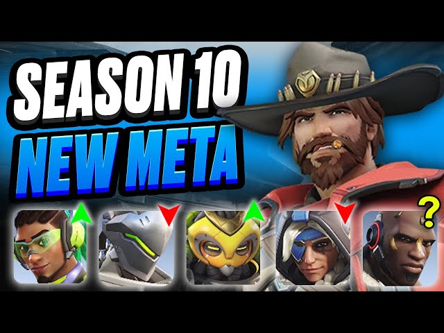 NEW Season 10 TIER LIST - Best and Worst Heroes in New META | Overwatch 2 DPS, Tank and Support TIPS