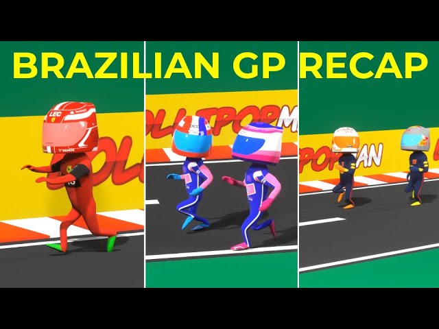 Brazilian GP 2022 | Comic Highlights | Formula 1 Animated Comedy